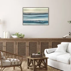 Amanti Art Motion Blur of Sunset on Coast Framed Canvas Wall Art by Don Paulson -Amanti Art Shop GUEST c99ff2e9 5ca0 470a b47f 753ce8ff1c16