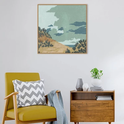 Amanti Art "Hidden Dune II" by Jacob Green Framed Canvas Wall Art - 30" x 30" 8 Amanti Art "Hidden Dune II" by Jacob Green Framed Canvas Wall Art - 30" x 30" - Image 6