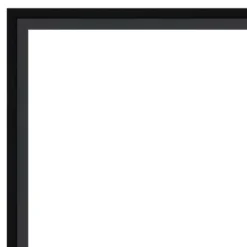 Amanti Art Lucie 37" x 25" Black Framed Bathroom Vanity Wall Mirror -Amanti Art Shop GUEST ca2484e2 d202 465e 8ca9 824a854e762a