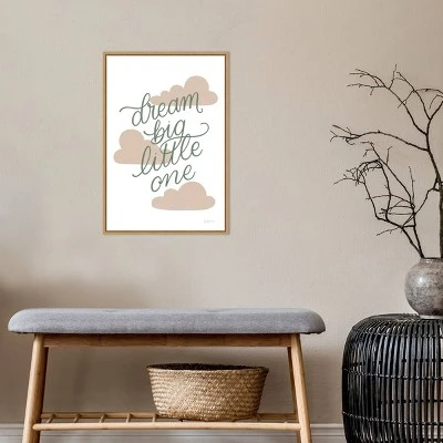 Amanti Art Boho Nursery IV by Becky Thorns - 16" x 23" Framed Canvas Wall Art 9 Amanti Art Boho Nursery IV by Becky Thorns - 16" x 23" Framed Canvas Wall Art - Image 7