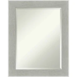 Amanti Art Glam Framed Bathroom Vanity Wall Mirror - Linen Gray 26 Amanti Art Glam Framed Bathroom Vanity Wall Mirror - Linen Gray -Amanti Art Shop GUEST cc7e5034 0e05 438f 9d89 614235791a1c