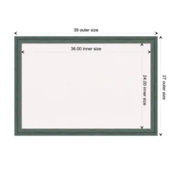 Amanti Art 39x27 Upcycled Wood Framed White Cork Board - Teal & Gray 20 Amanti Art 39x27 Upcycled Wood Framed White Cork Board - Teal & Gray -Amanti Art Shop GUEST cce406fc 68e8 4130 8df7 2a0c5798c837