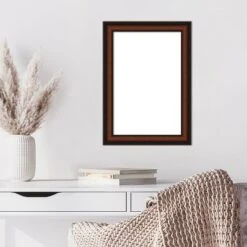 Amanti Art Cyprus Walnut Narrow Framed Magnetic Dry Erase Board 25 Amanti Art Cyprus Walnut Narrow Framed Magnetic Dry Erase Board -Amanti Art Shop GUEST ccfdd81d a773 427f ab76 d13f69ca8988