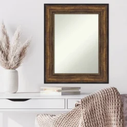 Amanti Art Ballroom Bronze Non-Beveled Wall Mirror (26" x 32") 13 Amanti Art Ballroom Bronze Non-Beveled Wall Mirror (26" x 32") -Amanti Art Shop GUEST cd5e2c53 3e0c 4c68 999c 98970fdf72df