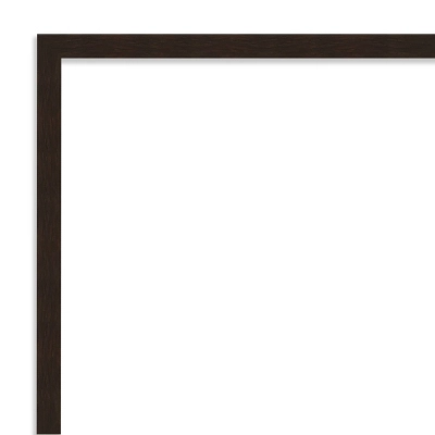 Amanti Art Carlisle Espresso Narrow Wood Wall Mirror, 19" x 25" 4 Amanti Art Carlisle Espresso Narrow Wood Wall Mirror, 19" x 25" - Image 2