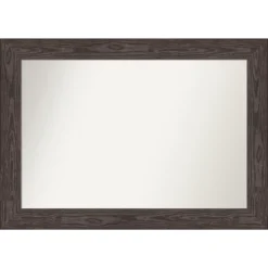 Amanti Art Bridge Black Distressed Wood Wall Mirror for Bathroom -Amanti Art Shop GUEST ce0b98f3 6137 4272 a8e7 31b93b2e1b00