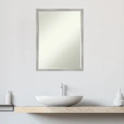 Amanti Art Shiplap White Petite Beveled Wood Bathroom Mirror - 25x19 19 Amanti Art Shiplap White Petite Beveled Wood Bathroom Mirror - 25x19 -Amanti Art Shop GUEST cec1814a 2474 4ae6 bfa1 235274c3d0a8