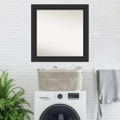 Amanti Art Shipwreck Black 32" x 32" Non-Beveled Wall Mirror 9 Amanti Art Shipwreck Black 32" x 32" Non-Beveled Wall Mirror - Image 7