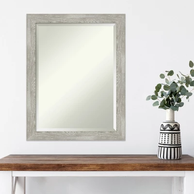 Amanti Art Dove Graywash Narrow Framed Wall Mirror, 22" x 28" 6 Amanti Art Dove Graywash Narrow Framed Wall Mirror, 22" x 28" - Image 4