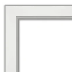Amanti Art Eva White Silver Framed Bathroom Vanity Wall Mirror -Amanti Art Shop GUEST cf85cc07 35f3 435c ae0d 0eacabc059b8 1