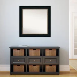 33" X 33" Non-Beveled Paragon Bronze Wall Mirror - Amanti Art -Amanti Art Shop GUEST cfef5a0a 9d9b 4714 828d 53200db9efbd