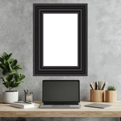 Amanti Art Colonial Black Framed Dry Erase Magnetic Board -Amanti Art Shop GUEST d030222a 1339 41e7 ad21 3638e24a3d52