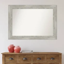 Amanti Art Dove Gray Wash Wall Mirror - 42" x 30" Rustic Non-Beveled Frame 15 Amanti Art Dove Gray Wash Wall Mirror - 42" x 30" Rustic Non-Beveled Frame -Amanti Art Shop GUEST d0f85a66 df63 4f25 b722 a7c980bff2a9