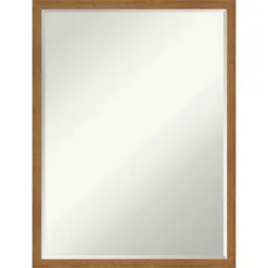 Amanti Art Carlisle Narrow Petite Bevel Wood Bathroom Wall Mirror -Amanti Art Shop GUEST d17d7ed9 dcf8 4070 856d a0b4f004b8f8