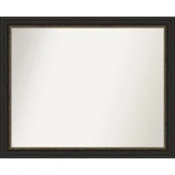 Amanti Art Accent Bronze Narrow Non-Beveled Bathroom Wall Mirror -Amanti Art Shop GUEST d1854680 6b27 443c af30 0059309a5c3b