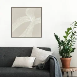 Amanti Art On The Same Wavelength II by Isabelle Z - 22" x 22" Gray Wash Framed Canvas Wall Art 15 Amanti Art On The Same Wavelength II by Isabelle Z - 22" x 22" Gray Wash Framed Canvas Wall Art -Amanti Art Shop GUEST d1cea799 4bc8 495c b1bb 29712be6c7c3