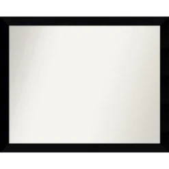 Amanti Art Black Museum Matte Black Wood Bathroom Wall Mirror -Amanti Art Shop GUEST d23a50ae 33d5 4b9d 934b 1c052f114999