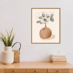 Amanti Art Victoria Barnes La Planta I Framed Canvas Wall Art - 16" x 20" -Amanti Art Shop GUEST d2b2b81f 4d62 41b8 8640 4903891913cc