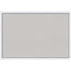 Amanti Art 38"x26" Morgan Wood Frame Gray Cork Board White/Blue - : Wall Mounted Bulletin Board, Custom Framed, Organizational Tool -Amanti Art Shop GUEST d31638f3 14c9 47c3 b8ad fc8650fcbe57