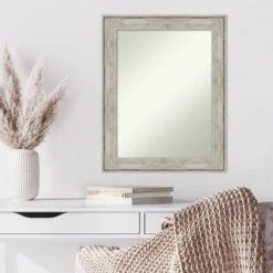 Amanti Art 23" x 29" Crackled Metallic Non-Beveled Wall Mirror 13 Amanti Art 23" x 29" Crackled Metallic Non-Beveled Wall Mirror -Amanti Art Shop GUEST d3f5203c 4c85 40ae 9003 dc750f5644de