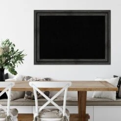 Amanti Art Rustic Pine Black Framed Cork Board - Large 41 x 29 Bulletin Board -Amanti Art Shop GUEST d44c1a17 1fd8 41dc af12 698cc562e0b0