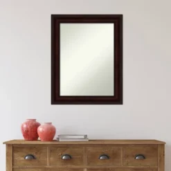 Amanti Art Coffee Bean Brown Non-Beveled Bathroom Wall Mirror (23" x 29") 14 Amanti Art Coffee Bean Brown Non-Beveled Bathroom Wall Mirror (23" x 29") -Amanti Art Shop GUEST d4a73354 5a27 4e97 afd0 1c2898606997