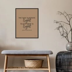 18" X 24" Words Of Wisdom IV Black - The Time Is Right By Becky Thorns Framed Canvas Wall Art Black - Amanti Art 16 18" X 24" Words Of Wisdom IV Black - The Time Is Right By Becky Thorns Framed Canvas Wall Art Black - Amanti Art -Amanti Art Shop GUEST d50f57da d0a3 4364 a4a1 5a83025345ea