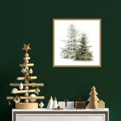 Amanti Art 16x16 Vintage Wooded Holiday Trees In Snow Framed Canvas by Katie Pertiet 9 Amanti Art 16x16 Vintage Wooded Holiday Trees In Snow Framed Canvas by Katie Pertiet -Amanti Art Shop GUEST d616bd95 3a71 44c3 ae1a 381b62662c71