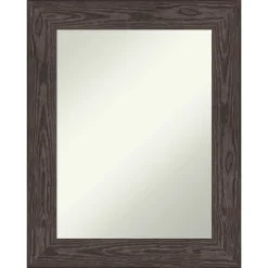 Amanti Art Bridge Black Distressed Wood Wall Mirror for Bathroom -Amanti Art Shop GUEST d64c9358 ab94 4787 bc9a bba58012c74c