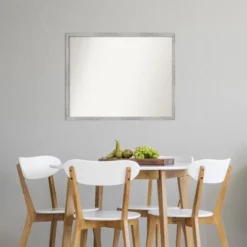 Amanti Art Shiplap White Narrow Wood Wall Mirror - 29" x 23" 14 Amanti Art Shiplap White Narrow Wood Wall Mirror - 29" x 23" -Amanti Art Shop GUEST d65bc5b8 4d1f 4d58 ac5b ffa7d2838793