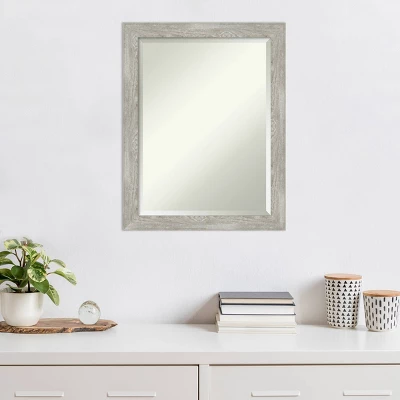 Amanti Art Dove Graywash Narrow Framed Wall Mirror, 22" x 28" 7 Amanti Art Dove Graywash Narrow Framed Wall Mirror, 22" x 28" - Image 5