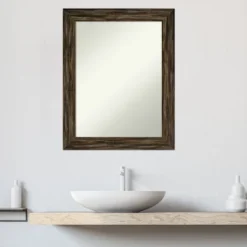 Amanti Art Fencepost Narrow Non-Beveled Wood Bathroom Wall Mirror 14 Amanti Art Fencepost Narrow Non-Beveled Wood Bathroom Wall Mirror -Amanti Art Shop GUEST d6eb32f7 0875 483d b467 79a75f0b993c