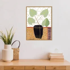 Amanti Art Gold Tablecloth 5 by Marisa Anon - 18" x 24" Framed Canvas Wall Art -Amanti Art Shop GUEST d7032c81 49ac 4058 a795 8a0687e2a0bc