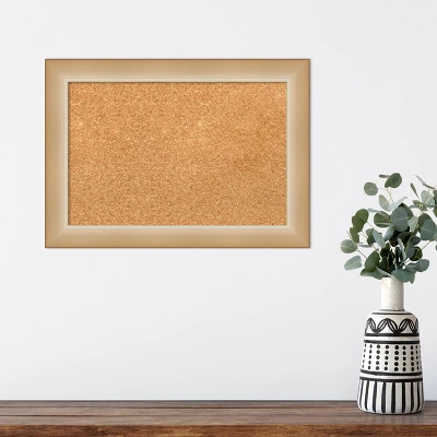 Amanti Art Eva Narrow Ombre Gold Framed Corkboard 6 Amanti Art Eva Narrow Ombre Gold Framed Corkboard - Image 4