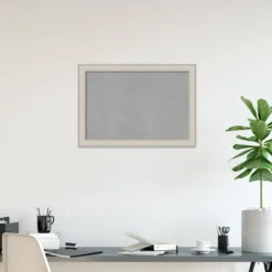 Amanti Art 40"x28" Cottage Framed Magnetic Board - White and Silver Wall Decor 17 Amanti Art 40"x28" Cottage Framed Magnetic Board - White and Silver Wall Decor -Amanti Art Shop GUEST d7329810 4e33 41e8 875a 88a8f8640328