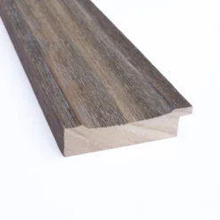 Amanti Art Country Barnwood Non-Beveled Bathroom Wall Mirror - 33" x 27" Brown