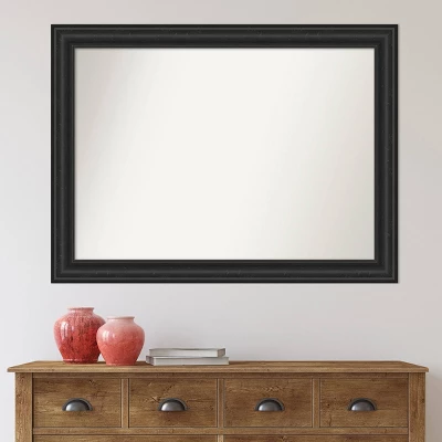Amanti Art Shipwreck Black Wall Mirror - 44" x 33" Modern Rectangular Decor 9 Amanti Art Shipwreck Black Wall Mirror - 44" x 33" Modern Rectangular Decor - Image 7