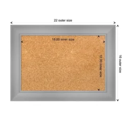 Amanti Art Flair Framed Corkboard, Natural Cork -Amanti Art Shop GUEST d977a41f 0622 4574 9905 f8e2d7060d47