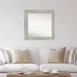 Amanti Art 32" x 32" Dove Gray Wash Wood Grain Wall Mirror 12 Amanti Art 32" x 32" Dove Gray Wash Wood Grain Wall Mirror -Amanti Art Shop GUEST d9ffa4e8 9bfd 4280 832a bf2d412e8fe2