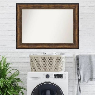 Amanti Art Ballroom Bronze Non-Beveled Wall Mirror (44" x 32") 10 Amanti Art Ballroom Bronze Non-Beveled Wall Mirror (44" x 32") - Image 8