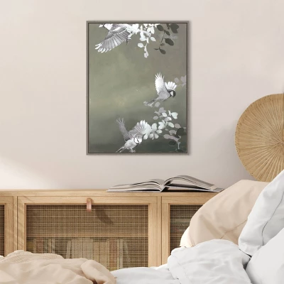 Amanti Art Bird 4 Framed Canvas Wall Art by Design Fabrikken - 18" x 24" 7 Amanti Art Bird 4 Framed Canvas Wall Art by Design Fabrikken - 18" x 24" - Image 5