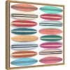 Amanti Art Surfboard Pattern by Edward M Fielding - 16x16 Framed Canvas Wall Art -Amanti Art Shop GUEST db6e8a6b a011 454f b5d2 5a067c88aeb6