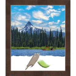 Amanti Art Wildwood Brown Narrow Picture Frame -Amanti Art Shop GUEST db88f568 2600 4834 ac13 65182ddbb03d