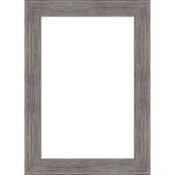 Amanti Art Pinstripe Plank Grey Narrow Framed Dry Erase Magnetic Board -Amanti Art Shop GUEST dc4e250f 7a3d 428c 9010 47475f4eef58