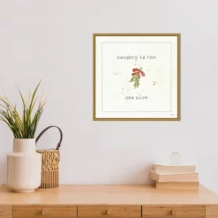 Amanti Art Christmas Cuties III Mistletoe 16" x 16" Framed Canvas Wall Art 11 Amanti Art Christmas Cuties III Mistletoe 16" x 16" Framed Canvas Wall Art -Amanti Art Shop GUEST dea8df27 4d59 449d be07 f968b1b75444