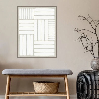 Amanti Art Free Rhythm by PI Studio Framed Canvas Wall Art - Gray Wash 8 Amanti Art Free Rhythm by PI Studio Framed Canvas Wall Art - Gray Wash - Image 6