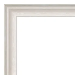Amanti Art Trio White Wash Framed Corkboard - Premium Natural Bulletin Board