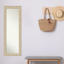 Amanti Art Classic Honey Silver Full Length On-The-Door & Wall Mirror -Amanti Art Shop GUEST e0051577 e147 4c8a 97ea a1d90738faeb