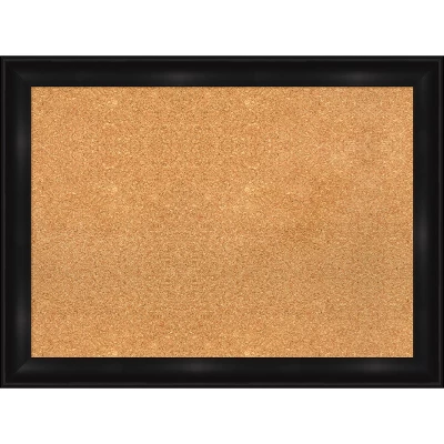 Amanti Art Grand Black Narrow Framed Corkboard - Natural Cork 13 Amanti Art Grand Black Narrow Framed Corkboard - Natural Cork - Image 11