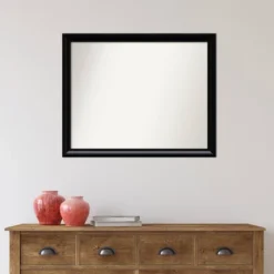 Amanti Art Steinway Black Scoop Wood Wall Mirror, 31" x 25" -Amanti Art Shop GUEST e02ecb32 cd4b 4032 a780 926957342dd8